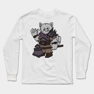 Tabaxi Barbarian Long Sleeve T-Shirt